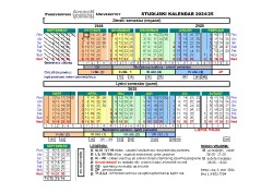 Kalendar studija